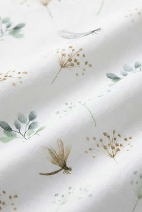 Сукня-сорочка для пологів і годування, із суцвіттями і бабками