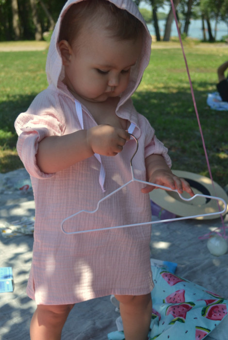 Муслінова туніка, Рожева