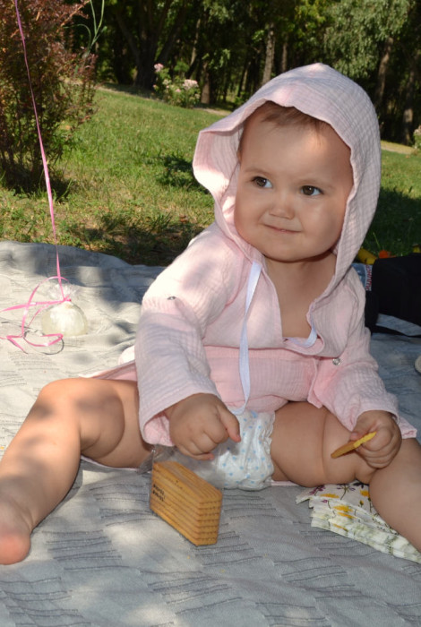 Муслінова туніка, Рожева