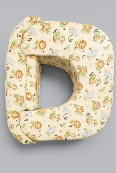 Сменный чехол для подушки Feeding pillow TWIN, Сафари на бежевом