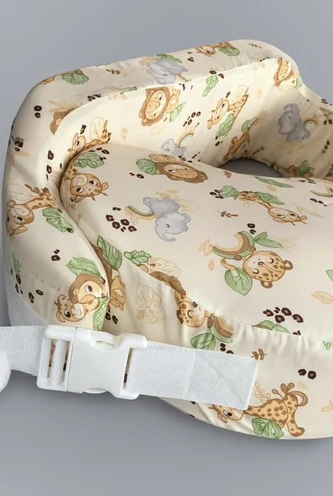 Сменный чехол на ортопедическую подушку для кормления, Сафари Сменный чехол на ортопедическую подушку для кормления, Сафари
