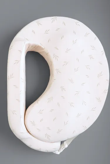 Сменный чехол для подушки Feeding pillow, веточки на млочному