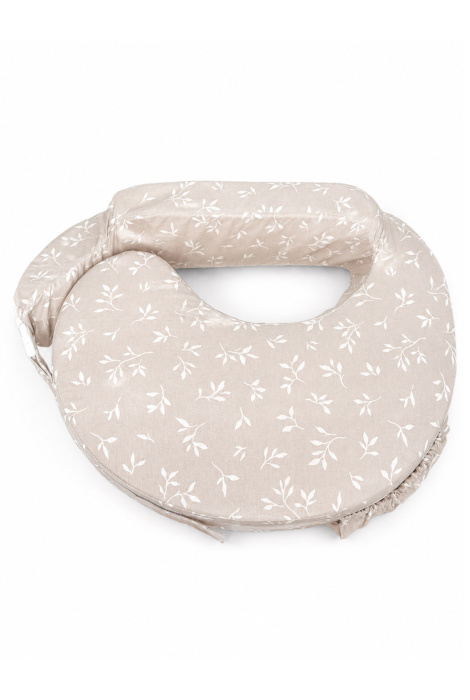 Змінний чохол для подушки Feeding pillow, гілочки на кавовому