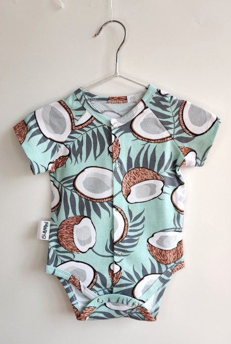 Боді з коротким рукавом Scandinavia, кокосики