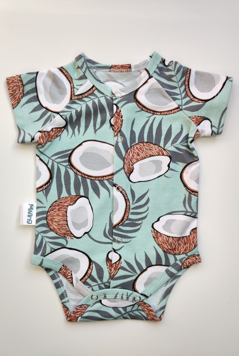Боді з коротким рукавом Scandinavia, кокосики