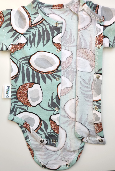 Боді з коротким рукавом Scandinavia, кокосики