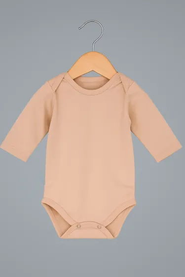 Боді з довгим рукавом Amazoniya, Бежевий Боді з довгим рукавом Amazoniya, Бежевий