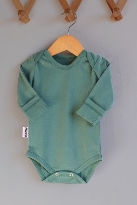 Боді з довгим рукавом Amazoniya, Смарагд