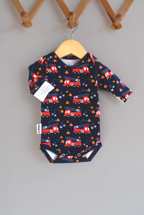 Боді і шапочка Пожежні машинки
