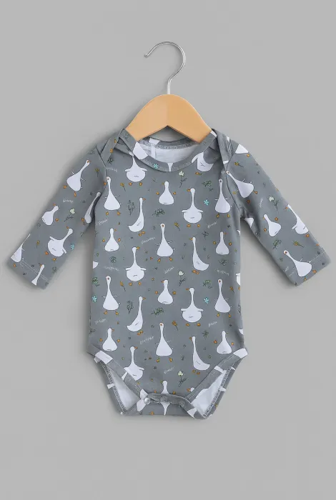 Боди с длинным рукавом Amazoniya, Гуси Боди с длинным рукавом Amazoniya, Гуси